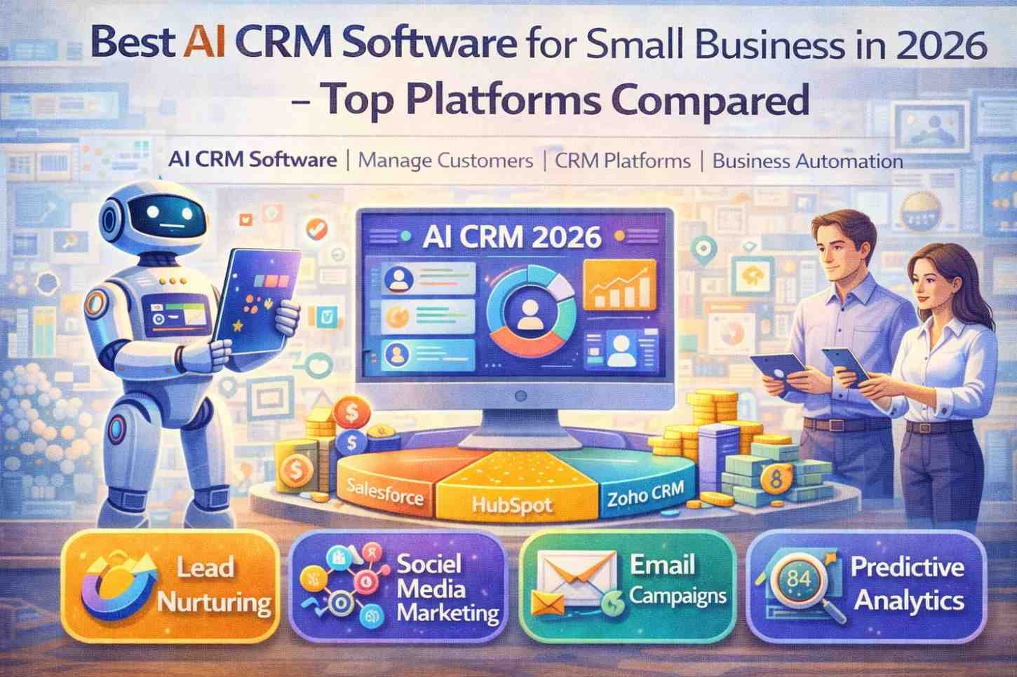 Best AI CRM Software for Small Business in 2026 – Top Platforms Compared