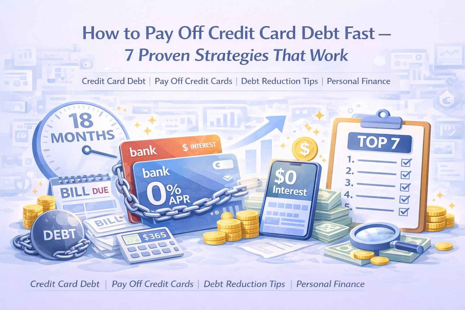 How to Pay Off Credit Card Debt Fast – 7 Proven Strategies That Work